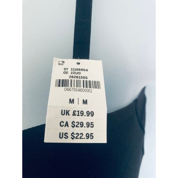 Victoria's Secret PINK Multiway/Strapless Bandeau Lined Black Medium - Picture 2 of 6